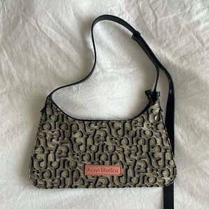 Acne Studio MONOGRAM PLATT MINI SHOULDER BAG